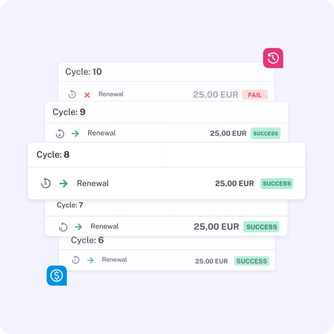 Recurring payment module
